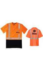 Force High-Visibility Relaxed Short Sleeve Class 2 T-Shirt S107812 Force High-Visibility Relaxed Short Sleeve Class 2 T-Shirt S107812